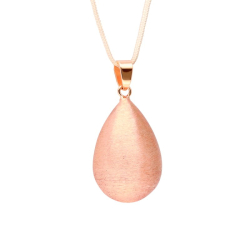 Bola těhotenská rolnička DROP SHAPE Rose Gold