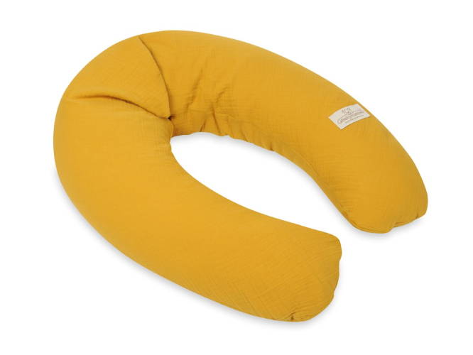 Kojící polštář Babymatex relax muslin-hnědá - kopie