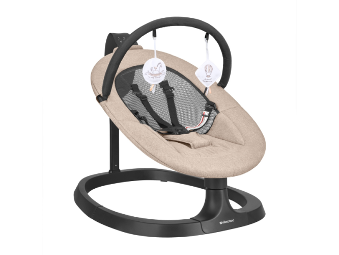 Houpací lehátko elektrické Zazu Beige