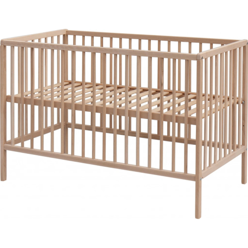 Dětská postýlka Glera přírodní ECO (buk) - 120 x 60 cm