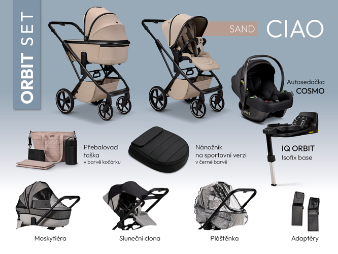 Moon CIAO ORBIT set - Sand   