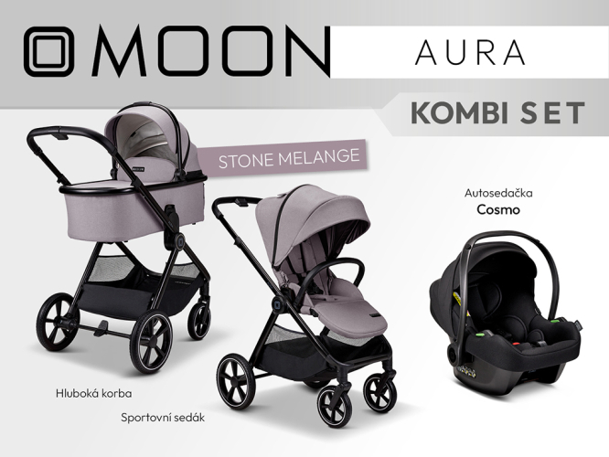 MOON AURA - Kombi Stone Melange