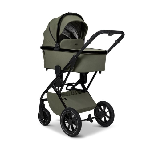 Moon PIÚ black chrome - MOSS GREEN