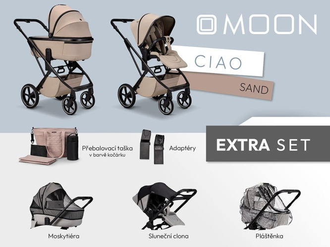 Moon CIAO EXTRA set - Sand 