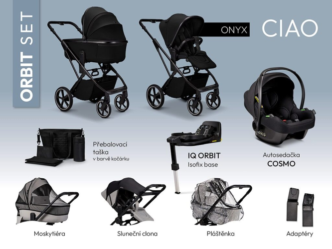 MOON CIAO ORBIT set - Onyx  