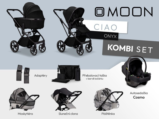 MOON CIAO KOMBI set - Onyx 