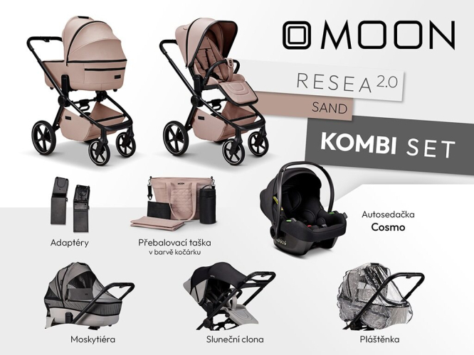 MOON Resea 2.0 Kombi set - SAND 