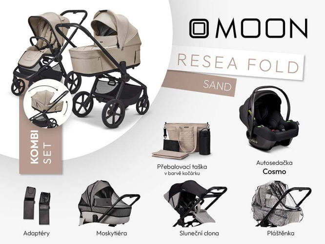 Moon ReSea FOLD kombi set - SAND